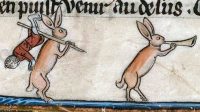 Killer Rabbits in Medieval Manuscripts: Why So Many Drawings in the Margins Depict Bunnies Going Bad